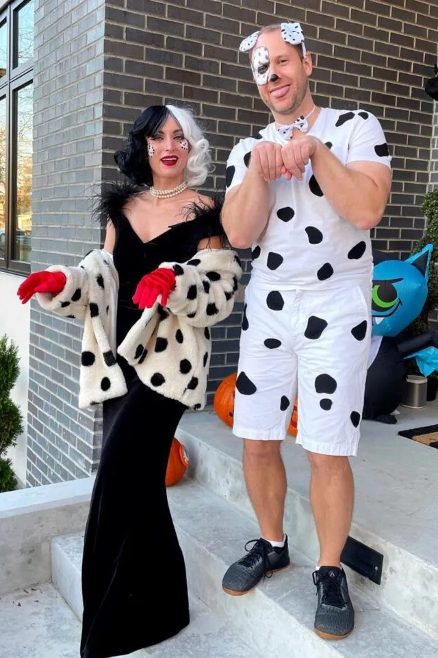 Cruella de Vil & Dalmatian