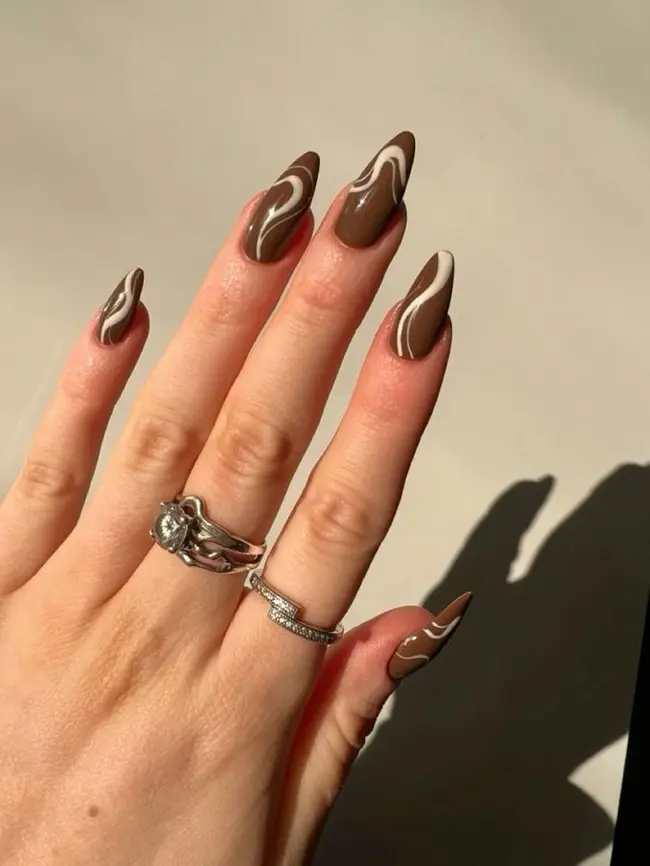 Deliciously Dark nails