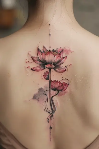 spine tattoos for women unique meaning