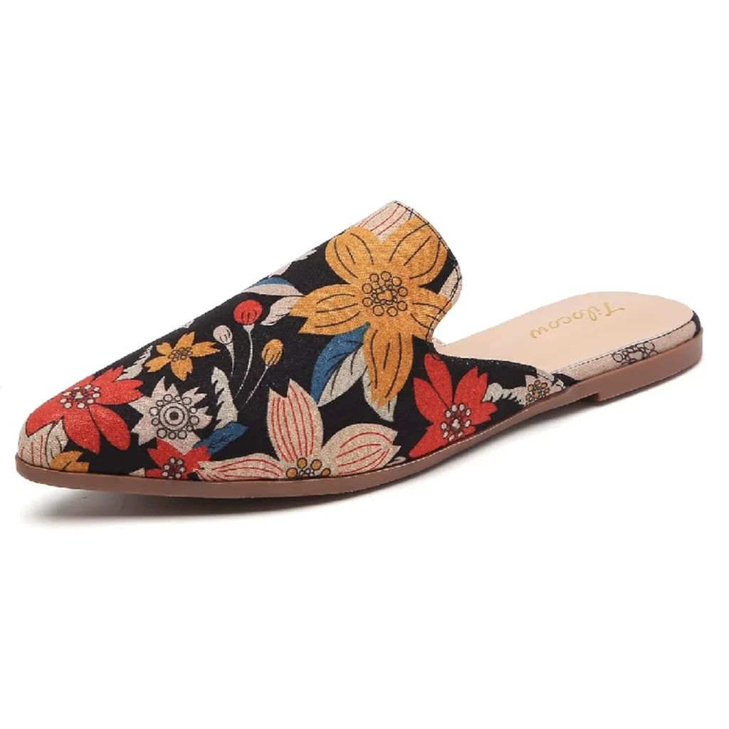 Tliocow Mules flats