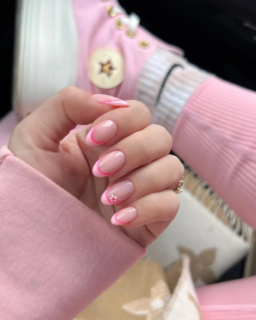 Almond nails Long