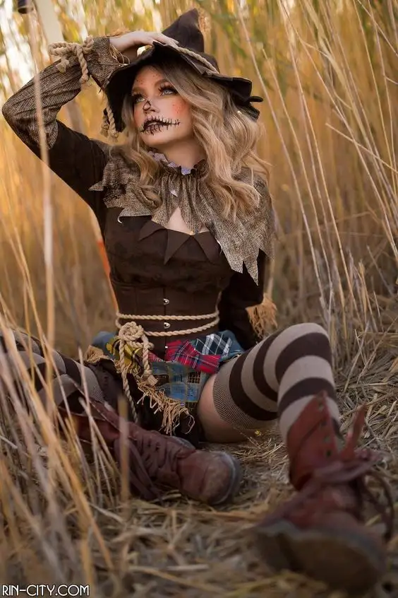 Rustic Scarecrow Makeup