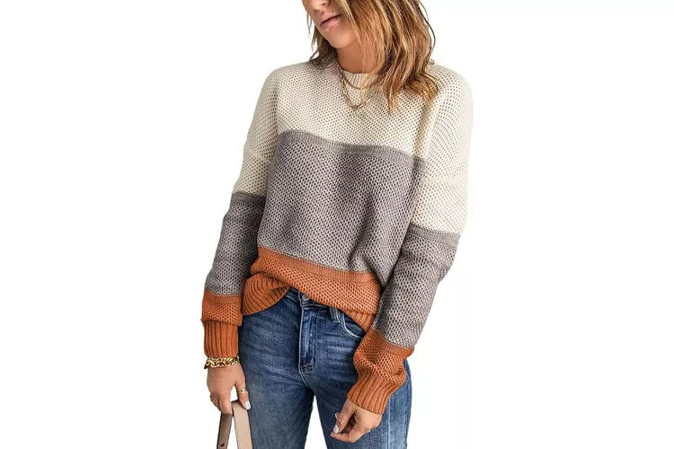 Dokotoo Color Block Sweater