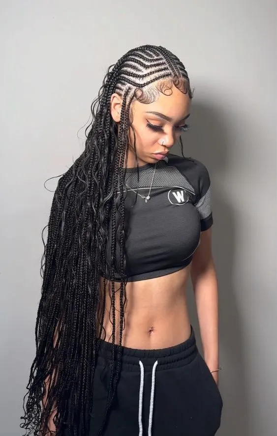 Bohemian Rhapsody: Fulani Braids Designs Boho