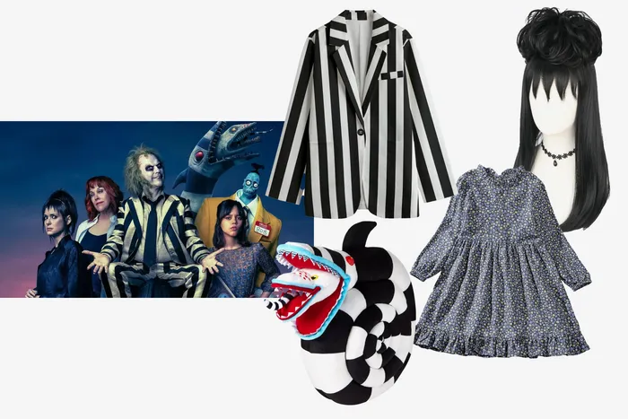 Beetlejuice Beetlejuice family costume