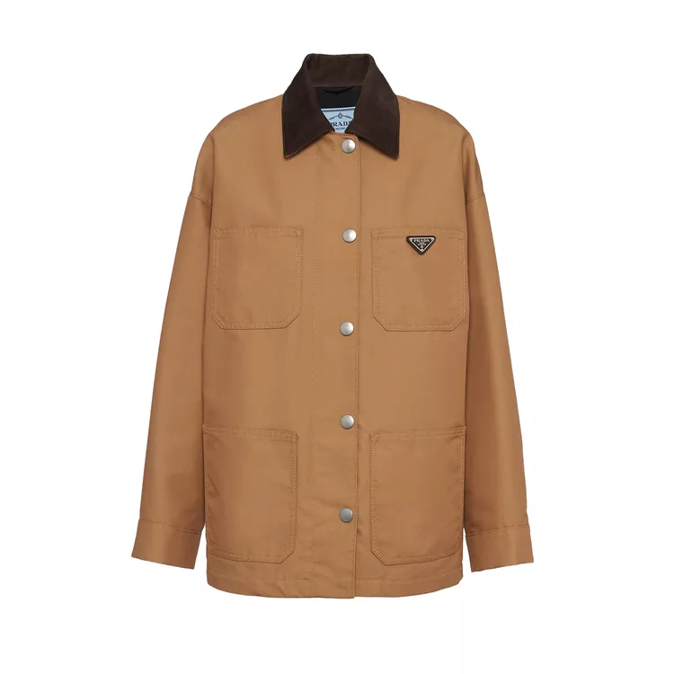 Prada Technical Canvas Blouson Jacket