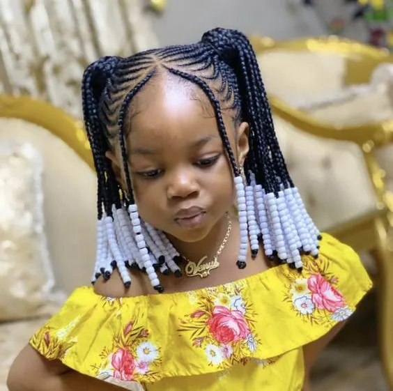 Kid-Friendly Styles: Fulani Braids for Kids