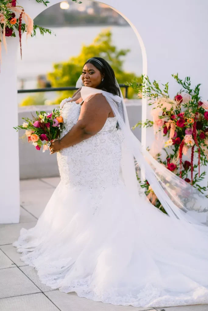 Nautical wedding Dress