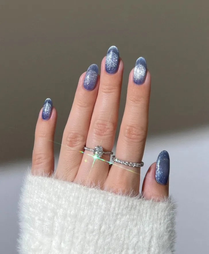 Wintery Velvet Nail Ideas for a Plushy Manicure