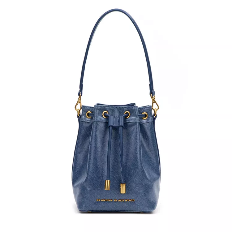 Wax Denim: Brandon Blackwood Corey Bucket Bag
