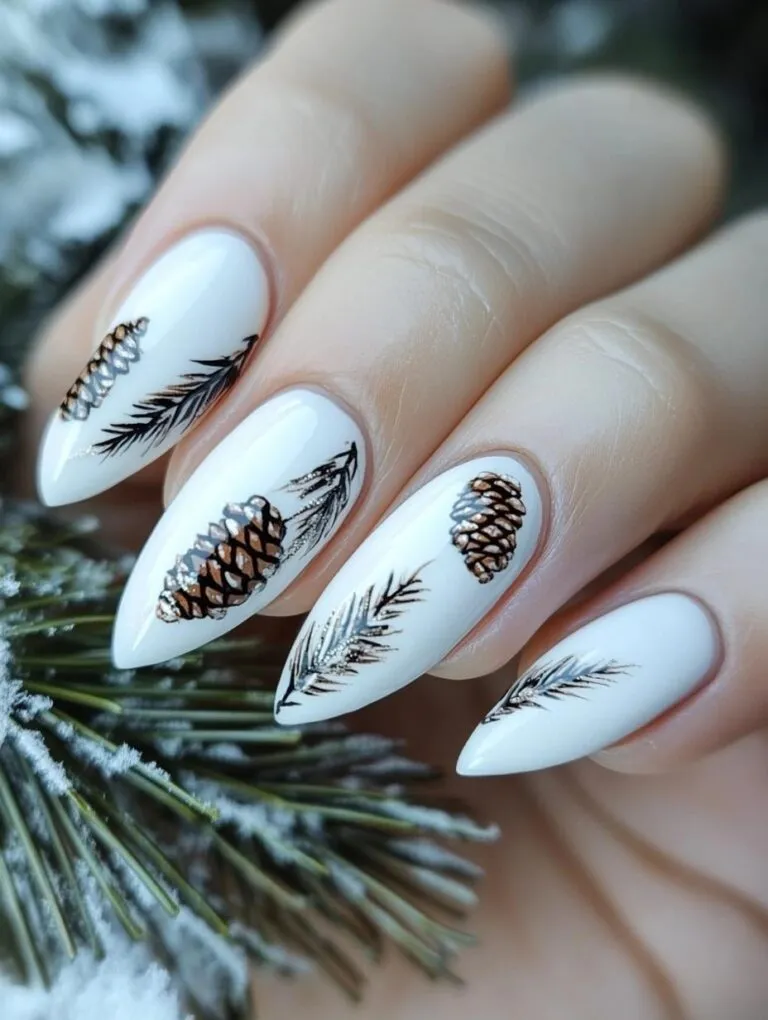 Pinecone Nails