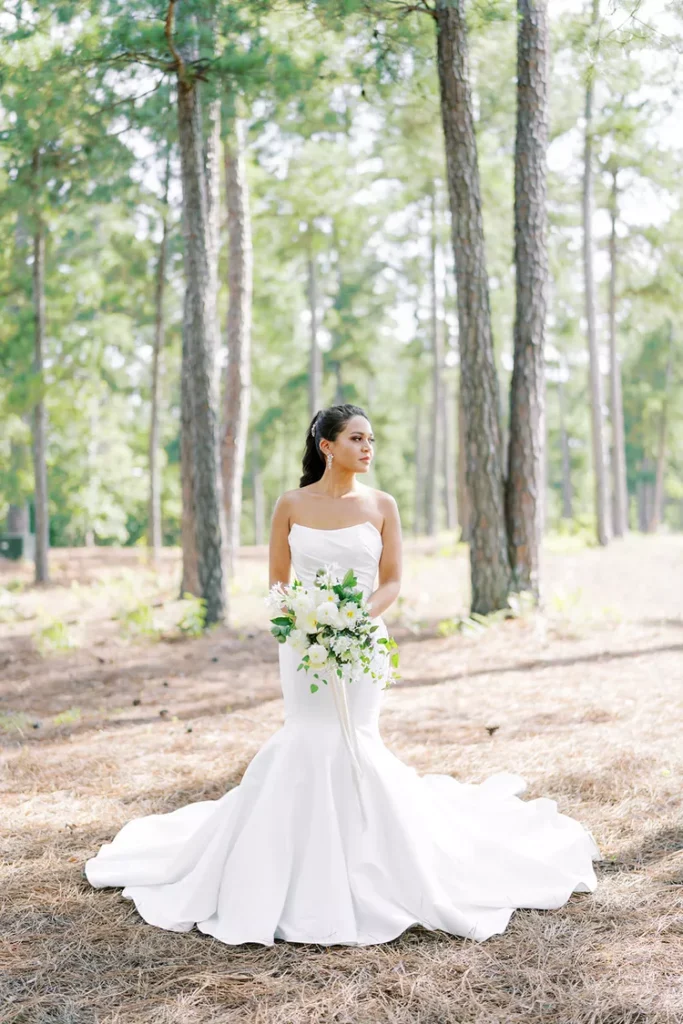 Simple classic wedding dresses