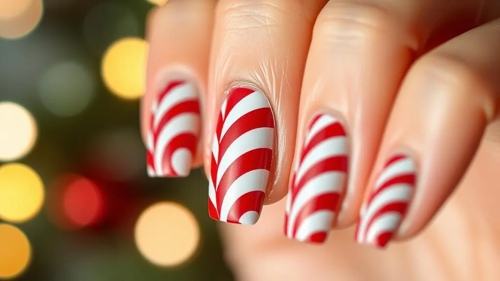 Reverse Candy Cane Pattern