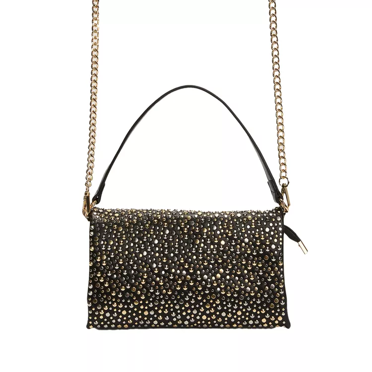 Susanne Stud Embellished Shoulder Bag