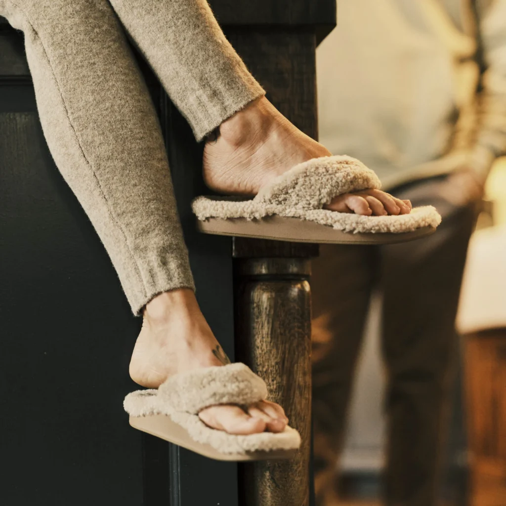 Warm Shearling Slippers